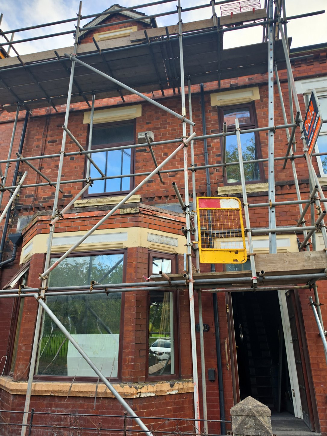 Salford HMO refurbishment during construction