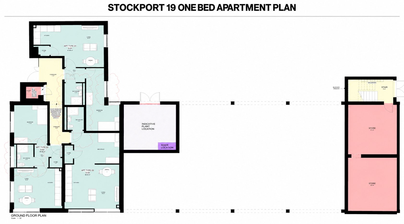 Stockport 19 ground floor architectural plan